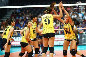 The UST Tigresses opened the second round on a high note. File photo by Josh Albelda/Rappler 