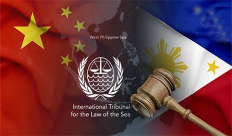 欧盟数周前发出声明，支持以法治方式解决南海争议，菲律宾政府今天对此表示欢迎，强调遵守仲裁结果，以此作为未来协商的依据。