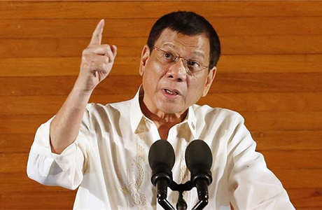 总统杜特地（Rodrigo Duterte）誓言会强力扫毒，只要他在位的一天「格杀令」就会存在，幷表示他「不在乎人权」。
