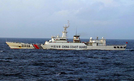 菲律宾发布照片，佐证其宣称中国在各方竞争激烈的南海秘密大兴土木丶巩固对具战略重要性的黄岩岛掌控的说法。