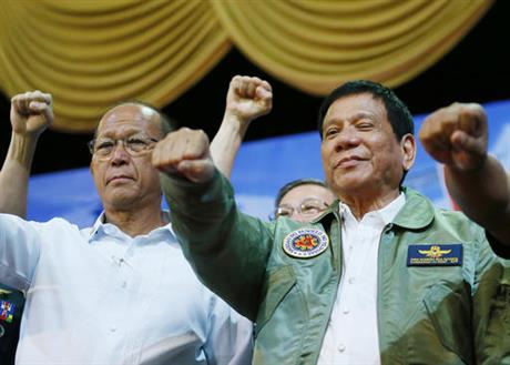 菲律宾总统杜特地今天表示，他已下令国防部长不要为明年的菲－美联合军事演习作准备。