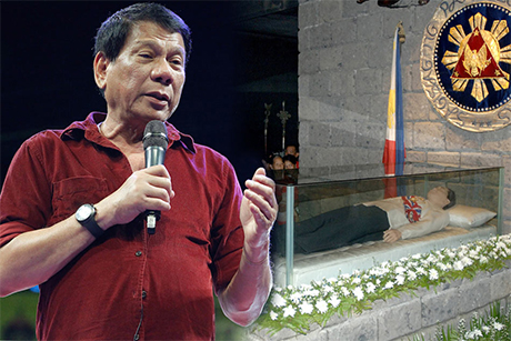被指为「独裁者」的菲律宾前总统马可仕，18日闪电下葬於英雄墓园，引发反对人士挞伐，但菲律宾总统杜特蒂呼吁菲律宾人学习原谅，早日抚平历史伤口。