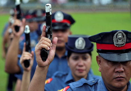 Philippines Gun Taping