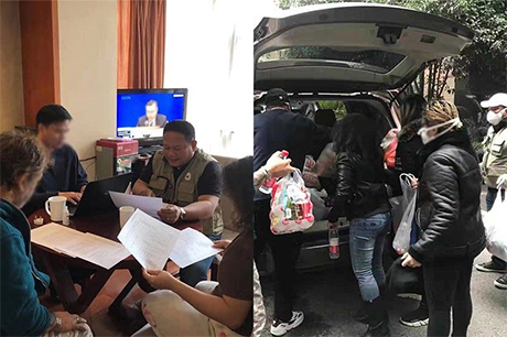 中国湖北省省会武汉市，即2019新冠状病毒急剧发作的发源地，限制旅行。菲律宾外交部2020年2月8日发布的这些照片显示，他们正在努力遣返和救助滞留在那里的菲律宾人。