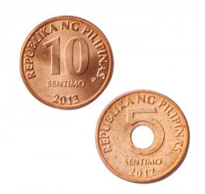 5 and 10 cents coins
