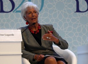  (AFP PHOTO/ADEM ALTAN)Chied Lagarde)